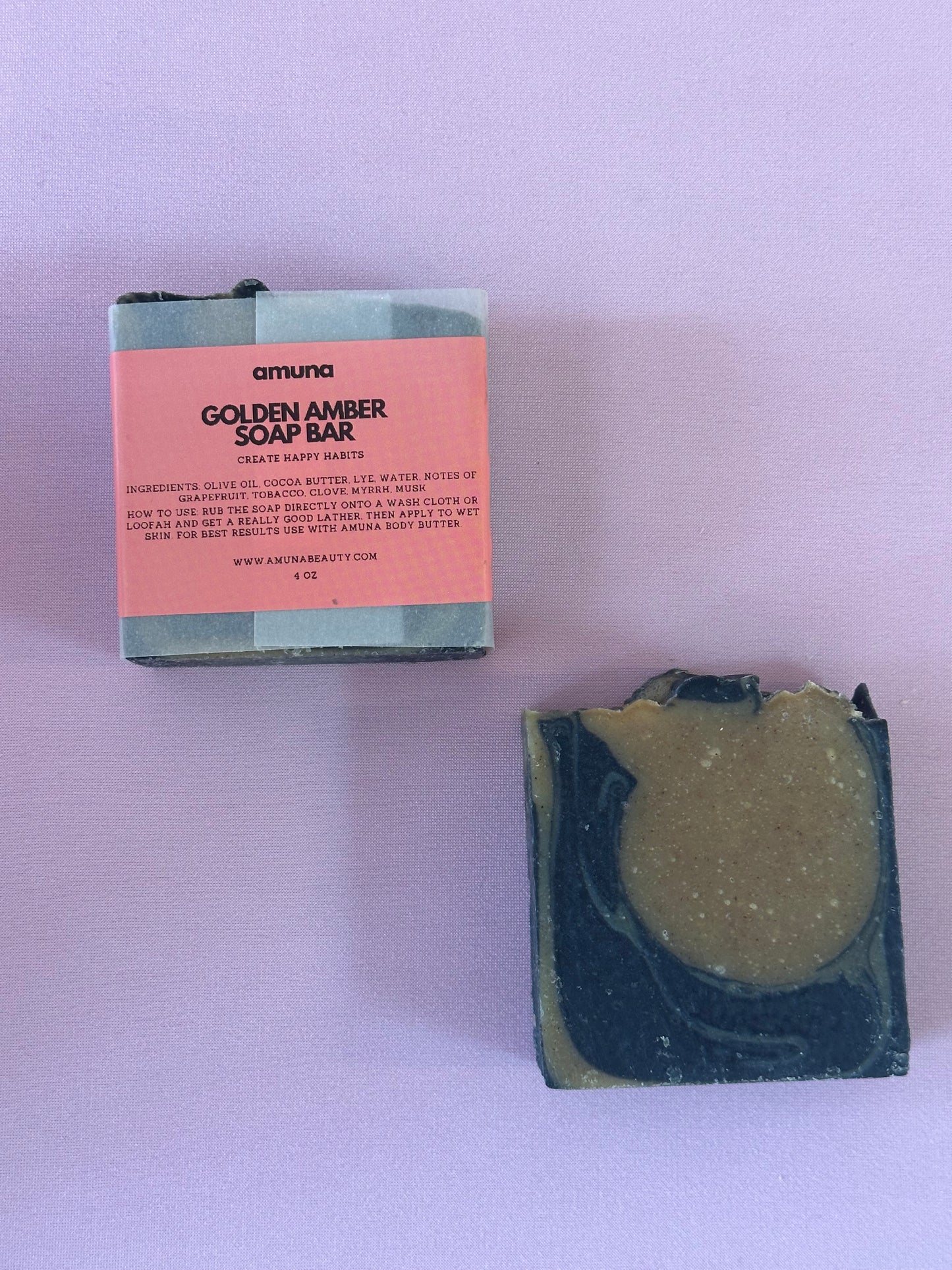 Golden Amber Soap